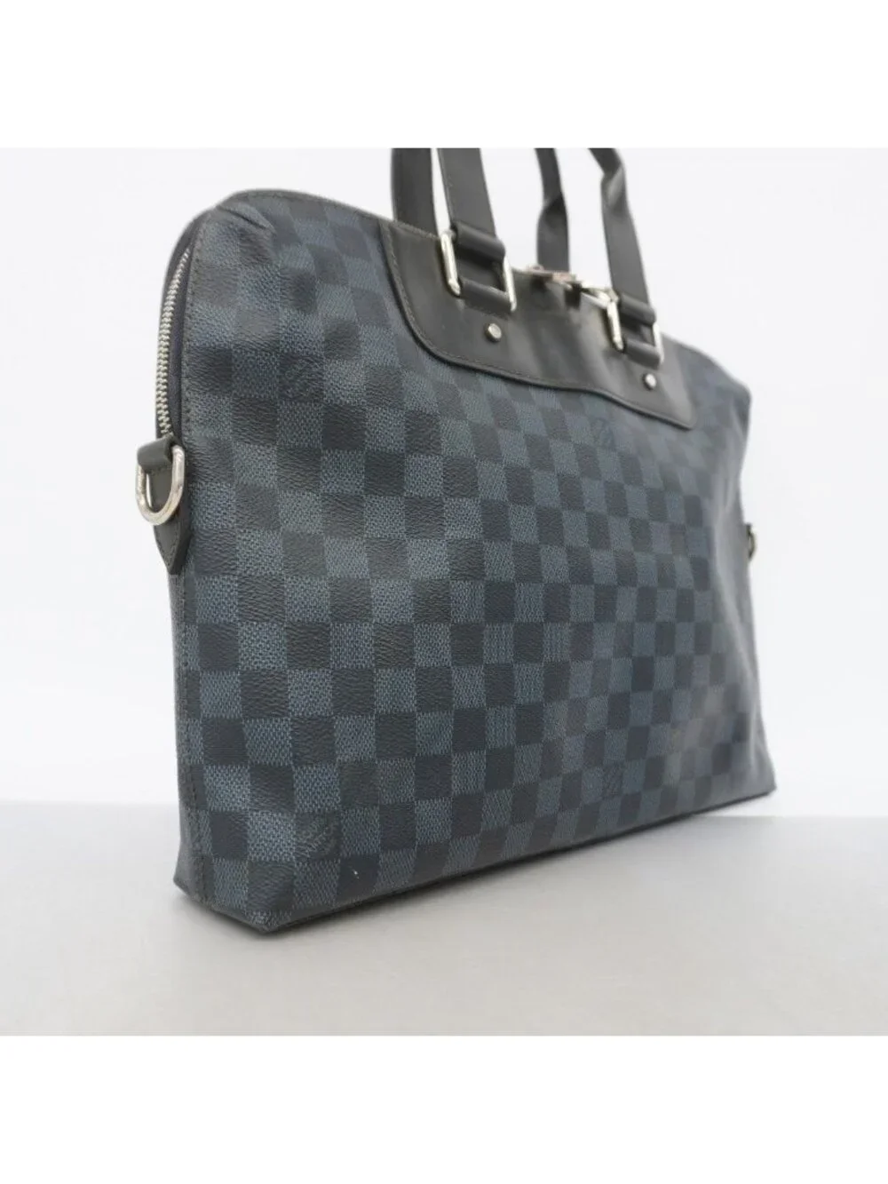 Louis Vuitton Business Bag Damier Cobalt Porte Documents Jour Navy Black